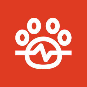 pet surgery icon red